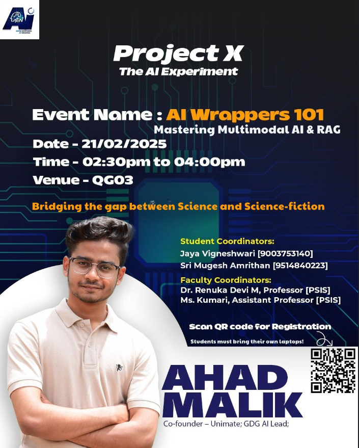 Multimodal AI & RAG Speaker Poster